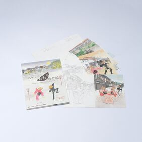 スケッチおわらぬり絵（冊子タイプ）