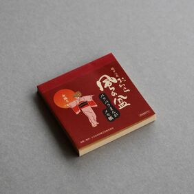 おわら風の盆　パラパラまんがメモ帳（女踊り）